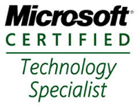 Microsoft Certified Technology Specialist 